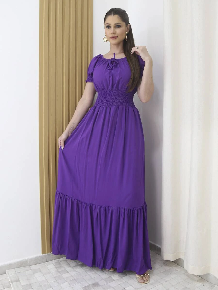 Women Dresses - 紫色 - 查看 1