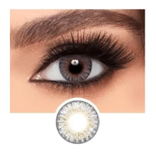 Colored Contact Lenses Fresh Look Colors Blends WITHOUT Gray Prescription. Gift Case - Grey - View 1