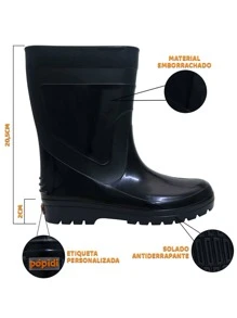 Pópidí Kids Boots - 藏蓝色 - 查看 4