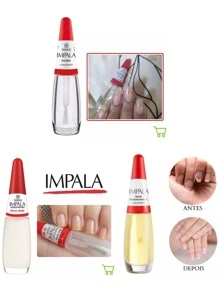 Impala KIT 3 TRATAMENTO Esmalte Base Festa Junina - Transparente - Visão 2