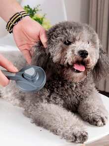 Pet Hair Combs & Brushes - 灰色 - 查看 4