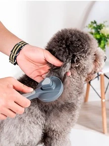 Pet Hair Combs & Brushes - 灰色 - 查看 6