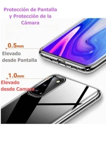 Transparent Anti-Shock Acrigel Case For Huawei Nova Y61 Plus Mica Hydrogel - 無色 - 查看 3