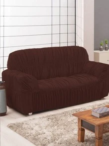 Sofa Covers - Rust Brown - View 1