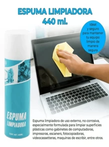 Espuma Limpiadora Para Cubiertas De Plástico 440ml - Azul - Ver 2