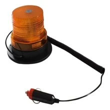 Torreta Ámbar Con Imán Y Estrobo Para Emergencias Montacargas - Amarillo - Ver 3