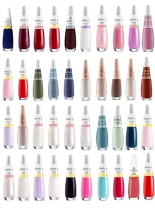 Nail Polishes - Black and White - View 1