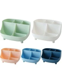 Organizador De Escritorio Multifuncional Oficina Hogar - Verde - Ver 8