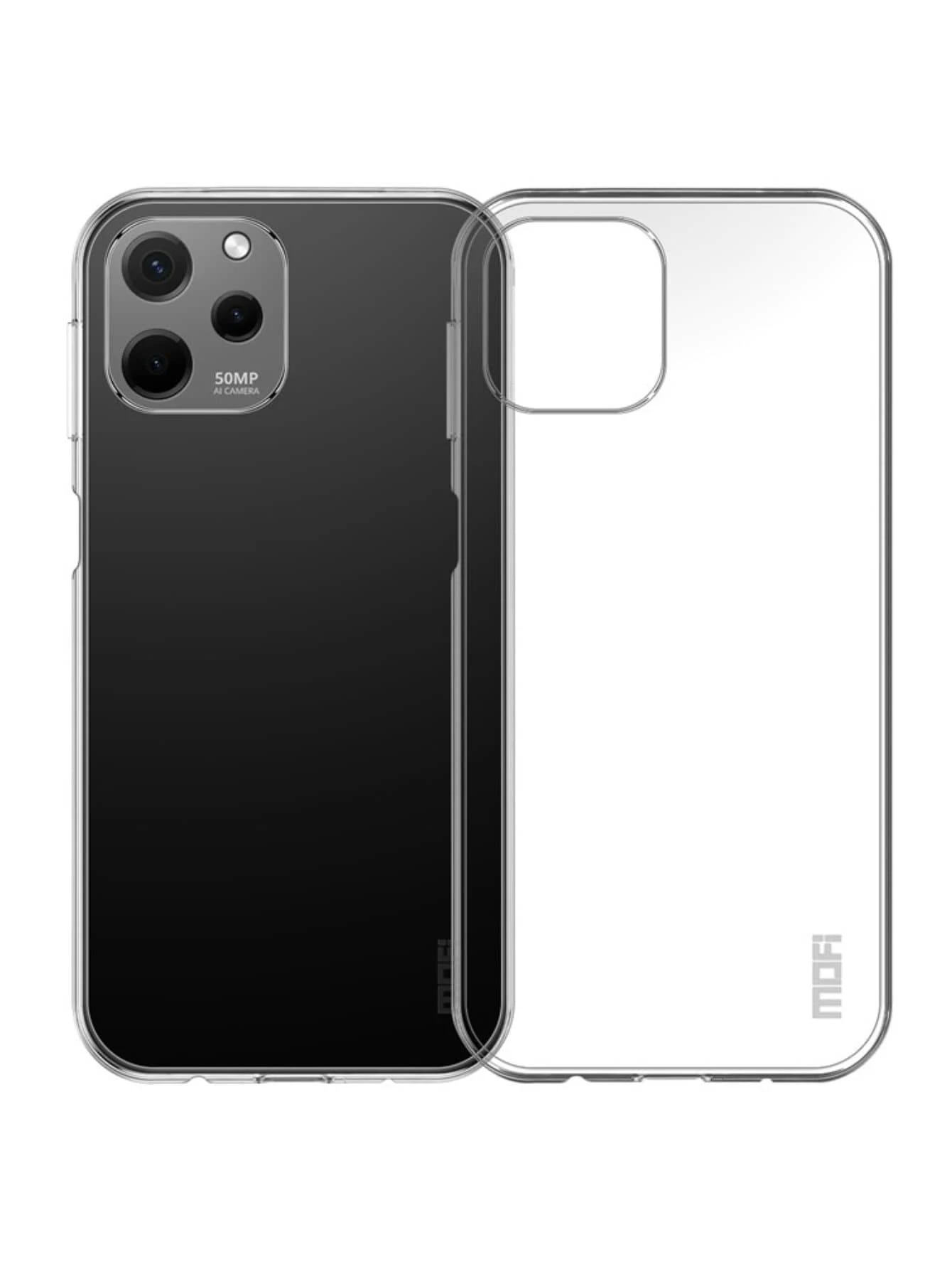 Transparent Anti-Shock Acrigel Case For Huawei Nova Y61 Plus Mica Hydrogel - 無色 - 查看 1