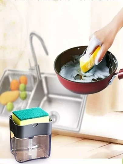 Dispensador Despachador Jabonera Jabon Liquido Trastes Fibra