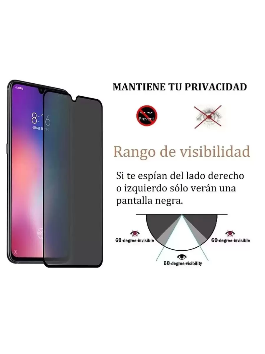 Premium Privacy Screen Tempered Glass 9D For Moto G22