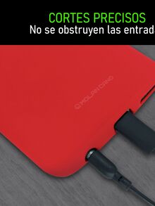 Soft Silicone Soft Touch Case For Galaxy A22 5G - Red - View 4
