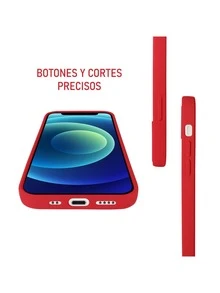 Soft Silicone Soft Touch Case For Galaxy A22 5G - Red - View 2