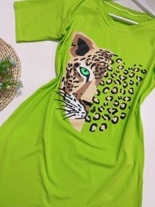 Women Dresses - Màu xanh chanh - Xem 2