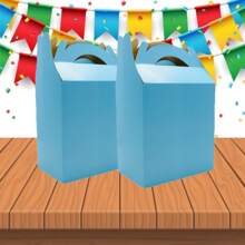 20 Dulceros de Colores Cumpleaños Fiesta Aguinaldo Bolo Caja Cartón Dulceras