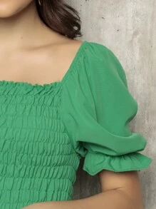 Women Dresses - 軍綠色 - 查看 4