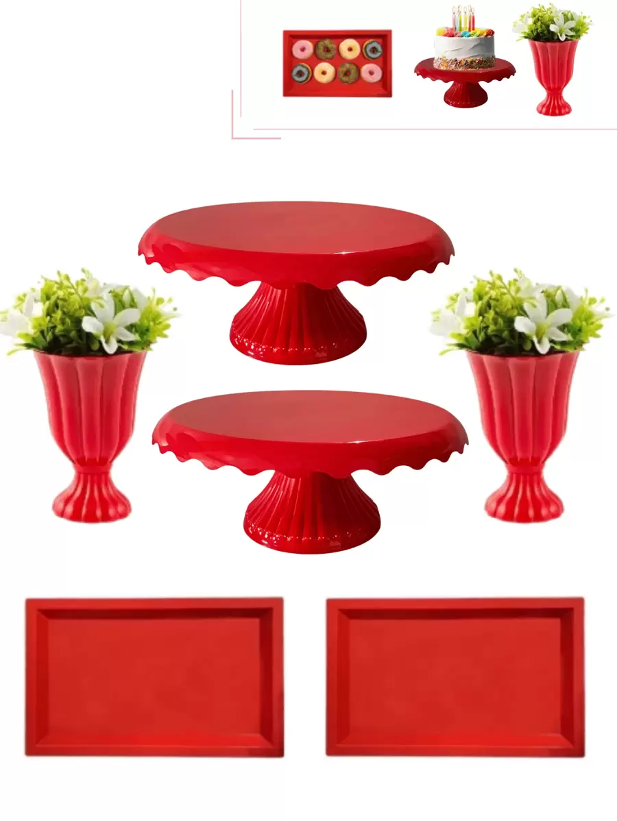 Stands - Red - View 1
