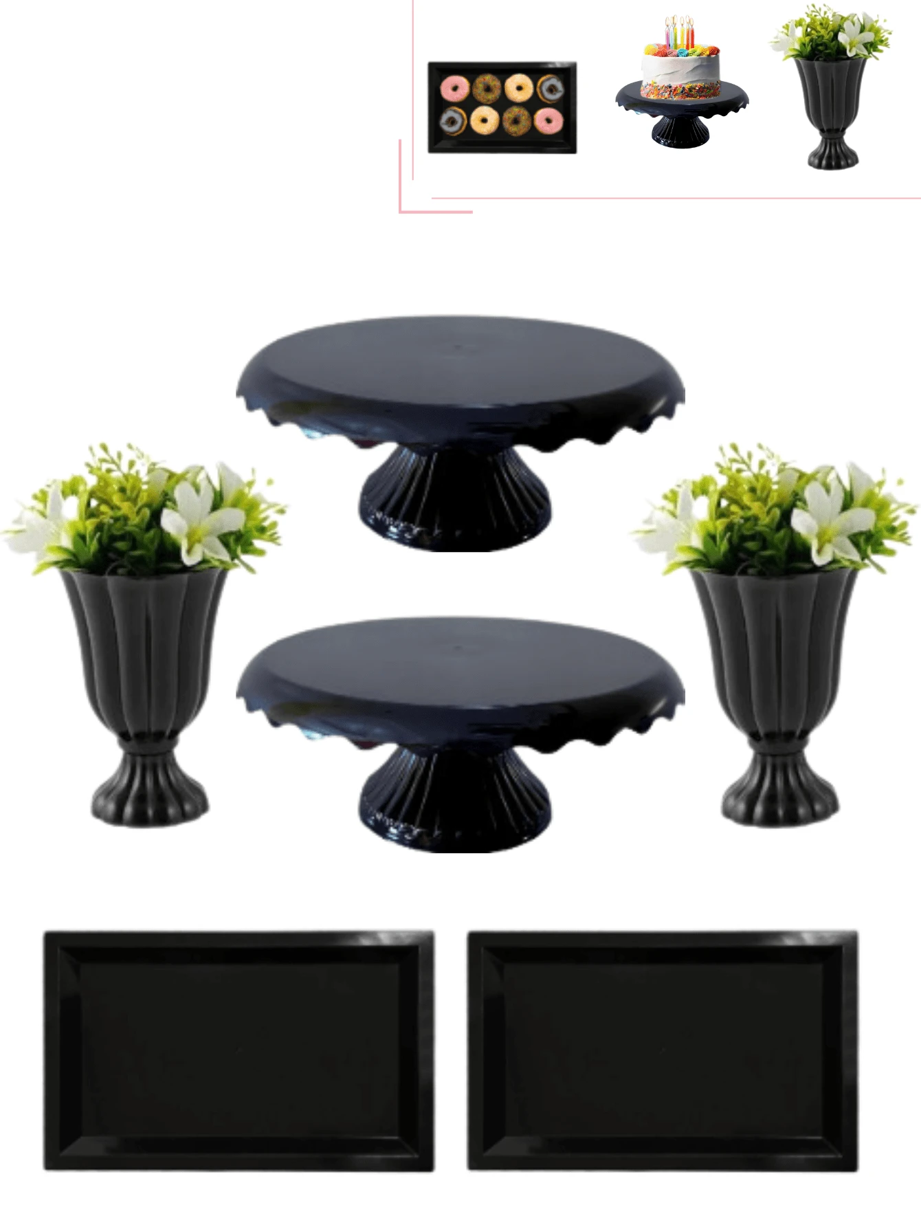 Stands - Black - View 1