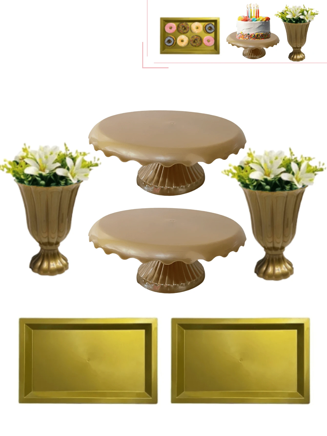 Stands - Gold - View 1