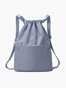 Women Fashion Backpacks - Grey - View 1