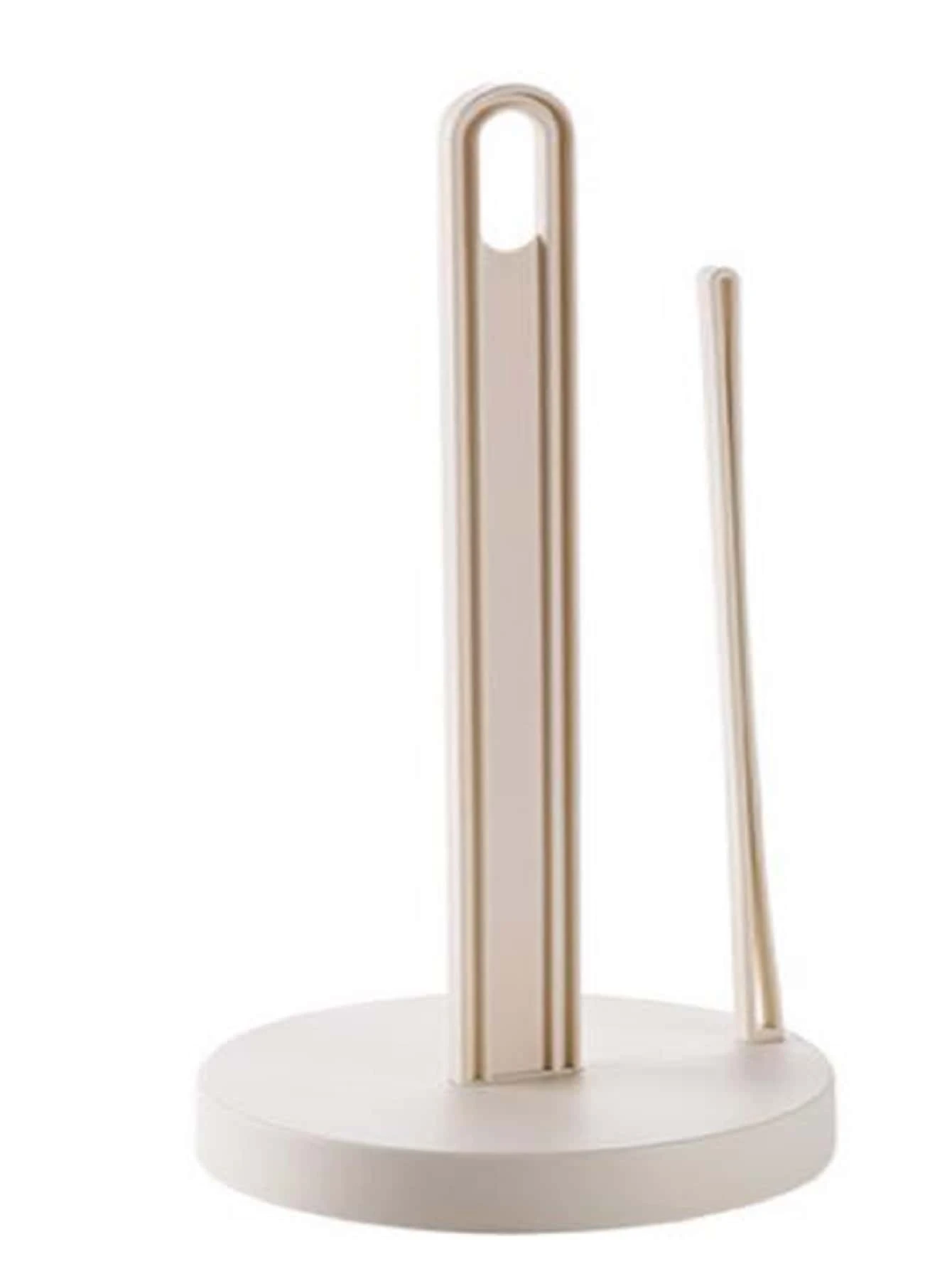 1pc Vertical Paper Roll Holder - Beige - View 1