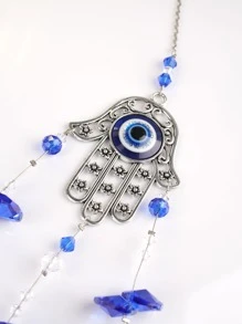 1 pezzo Ornamento da appendere in cristallo artificiale, decorazione per la casa, decorazione per la stanza, decorazione per la parete - Multicolore - Visualizzare 5