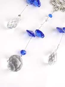 1 pezzo Ornamento da appendere in cristallo artificiale, decorazione per la casa, decorazione per la stanza, decorazione per la parete - Multicolore - Visualizzare 6