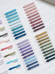 200入組彩色頁面標記粘性索引標籤 - 粉色 - 查看 5