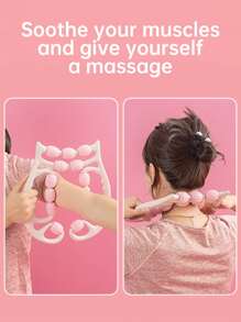 1入組PP健身腿部按摩器 - 粉色 - 查看 5