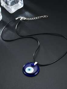 1 vòng cổ mặt dây chuyền mắt ác - Nhiều màu - Xem 3