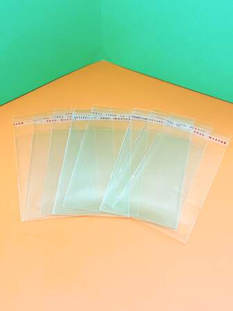 50入組透明塑膠包適用於禮品和首飾包裝
