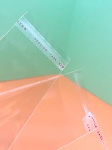 50入組透明塑膠包適用於禮品和首飾包裝