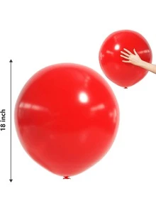 Red Party Balloons 18inch 5pcs Baby Shower Birthday Decorations Anniversary Party Supplies