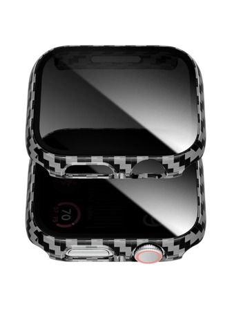 1pc Anti-spy Screen Protector & 1pc Case Compatible With Apple Watch