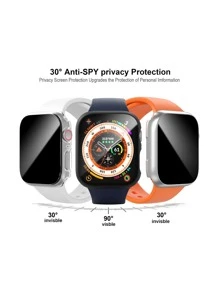 1 szt. Ochrona ekranu przed szpiegowaniem i 1 szt. Obudowa kompatybilna z zegarkiem Apple