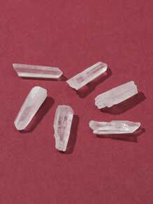 50克天然石英水晶珠,無孔 - 白色 - 查看 5