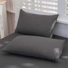 Solid Thickened Brushed Fitted Sheet Made Of Natural Cashmere