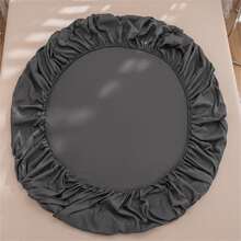 Solid Thickened Brushed Fitted Sheet Made Of Natural Cashmere