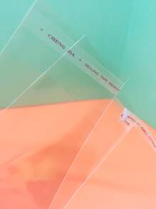 50入組透明包裝袋適用於禮物和首飾類,7x12cm - 無色 - 查看 3