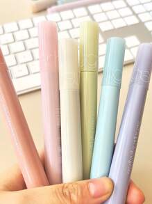 6pcs/set Mixed Color Highlighters