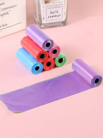 5卷塑料寵物便便袋適用於狗和貓戶外