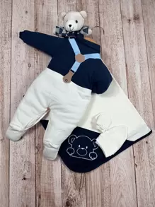 Baby Rompers - Beige - View 3