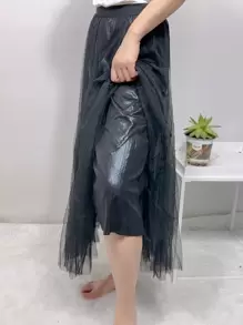 LA PRINCESA Falda De Tul - Negro - Ver 3