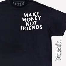 Playeras Camiseta con estampado de Héctor Lavoe. 100% algodón peinado. - Negro - Ver 3