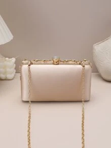 Long lanh lấp lánh, sáng bóng quyến rũ, thanh lịch, tinh tế Túi ly hợp buổi tối trang trí bằng đá mini, thích hợp cho túi đựng bữa tối, túi buổi tối cho cô gái tiệc tùng, phụ nữ, dành cho nữ Hoàn hảo cho bữa tiệc, đám cưới, vũ hội, bữa tối/tiệc, cho món quà tốt nhất cho phụ nữ - Rượu sâm banh - Xem 5