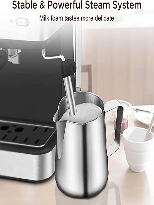 Coffee Espresso Machine, 20 Bar Pump Pressure Espresso and Cappuccino