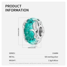 耀眼青金石釘珠,S925純銀圓形吊墜吊墜 - 彩色 - 查看 9