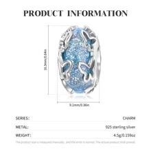 耀眼青金石釘珠,S925純銀圓形吊墜吊墜 - 彩色 - 查看 10