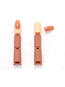 1 Bộ Nail Thực Hành Luyện Tay Ngón Tay Cho Acrylic Móng Tay Nghệ Thuật Người Mới Bắt Đầu Linh Hoạt Màn Hình Làm Móng Tay Dụng Cụ Tiếp Liệu - Màu Khaki - Xem 7