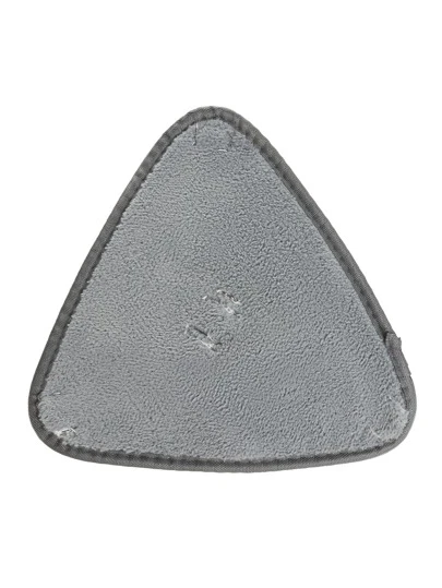 1入組手掌可水洗三角形拖把擦拭玻璃地面清潔家用多功能拖把布